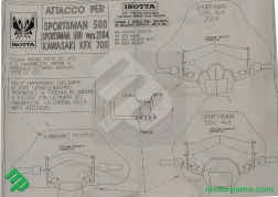 attacco parabrezza isotta